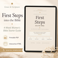Grace and Scripture Women’s 4 week Bible Study printable