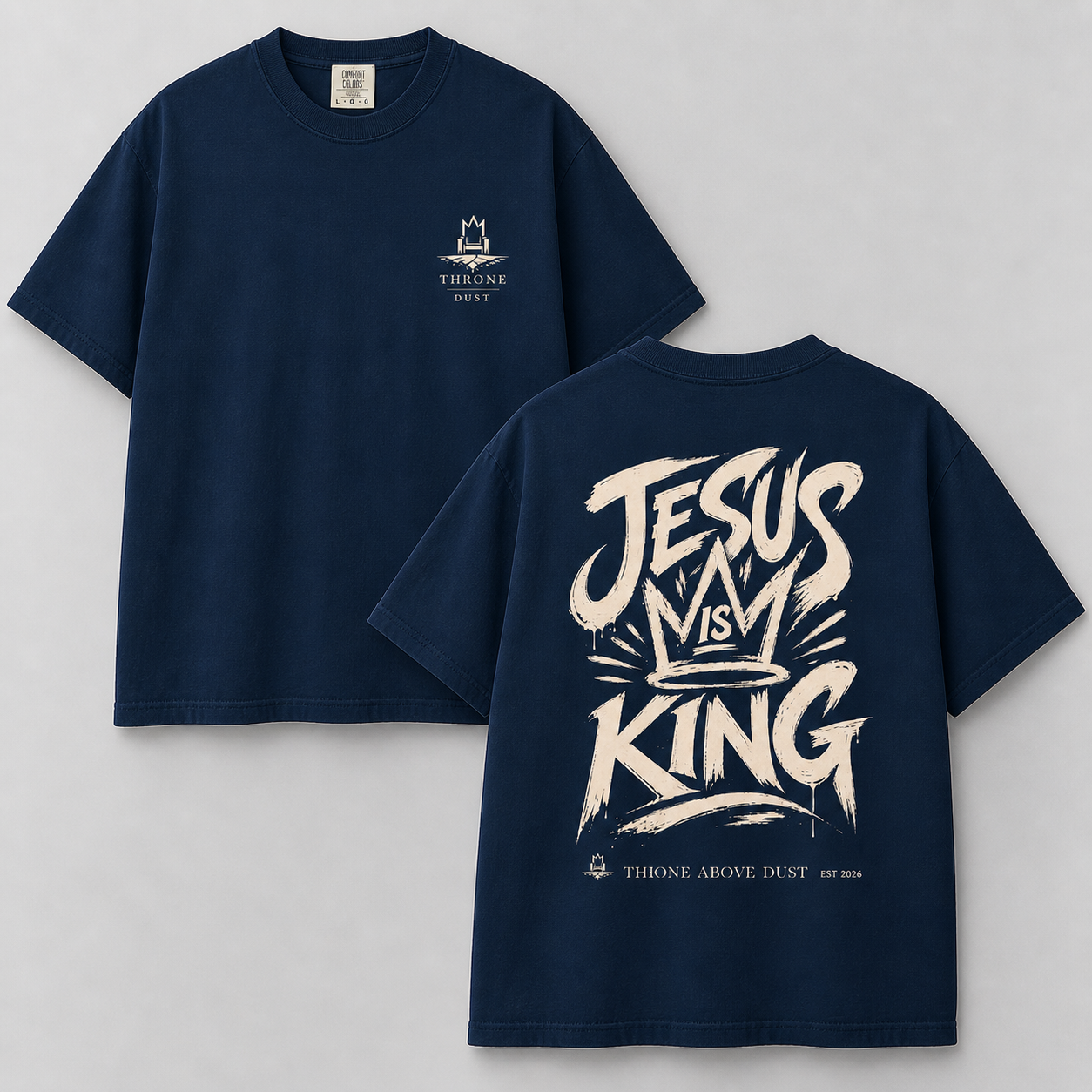 Jesus Is King — Heavyweight Tee