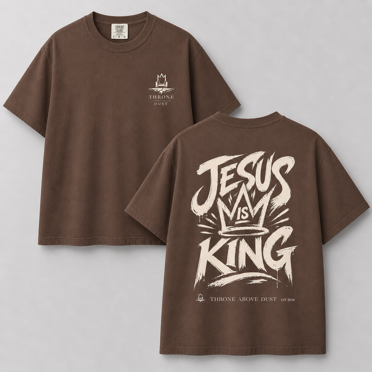 Jesus Is King — Heavyweight Tee