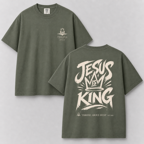 Jesus Is King — Heavyweight Tee