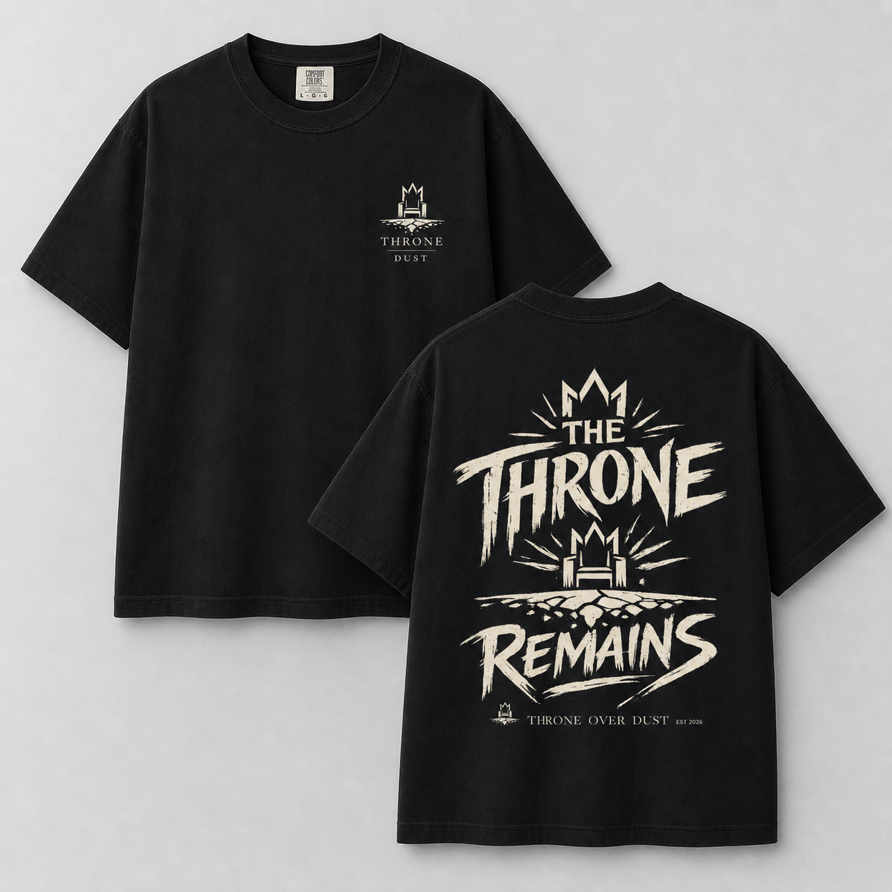 The Throne Remains — Heavyweight Tee