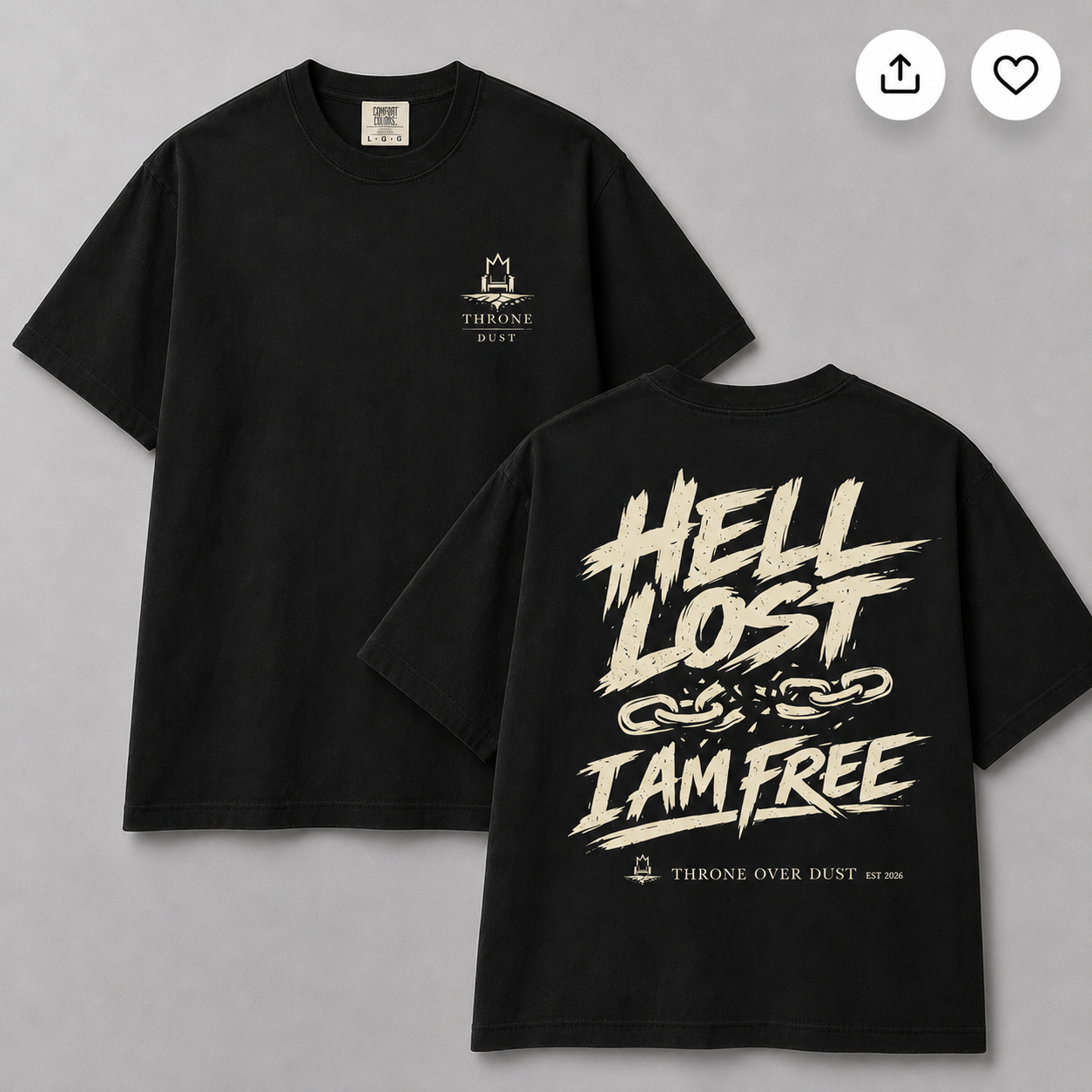 Hell Lost — Heavyweight Tee