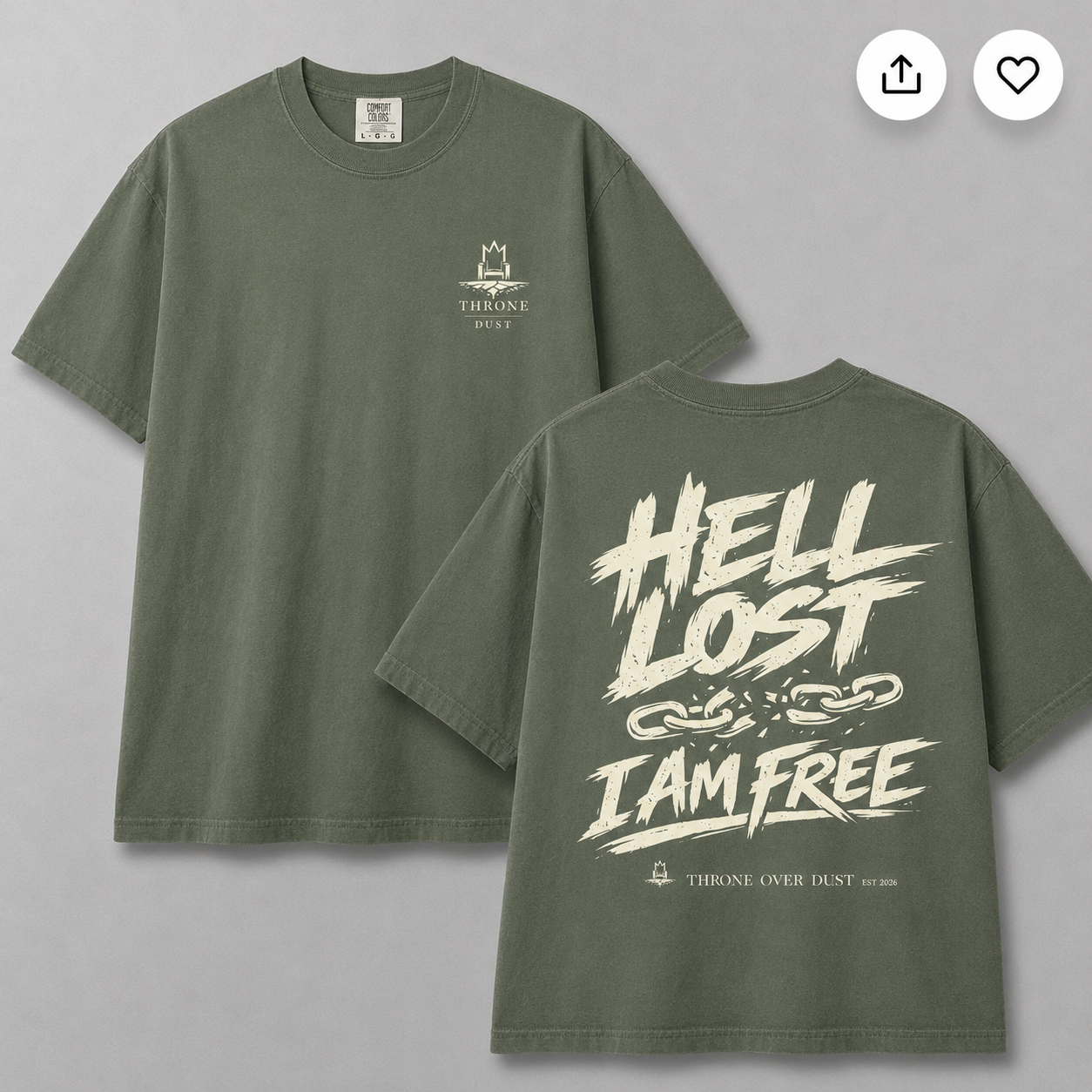 Hell Lost — Heavyweight Tee