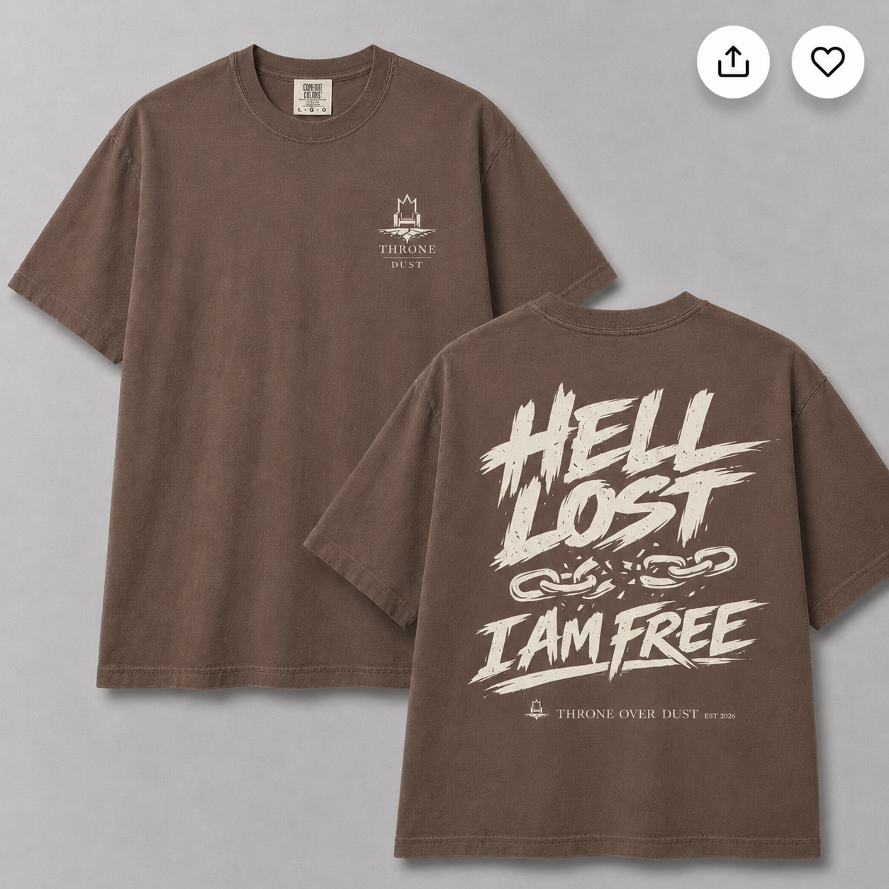 Hell Lost — Heavyweight Tee