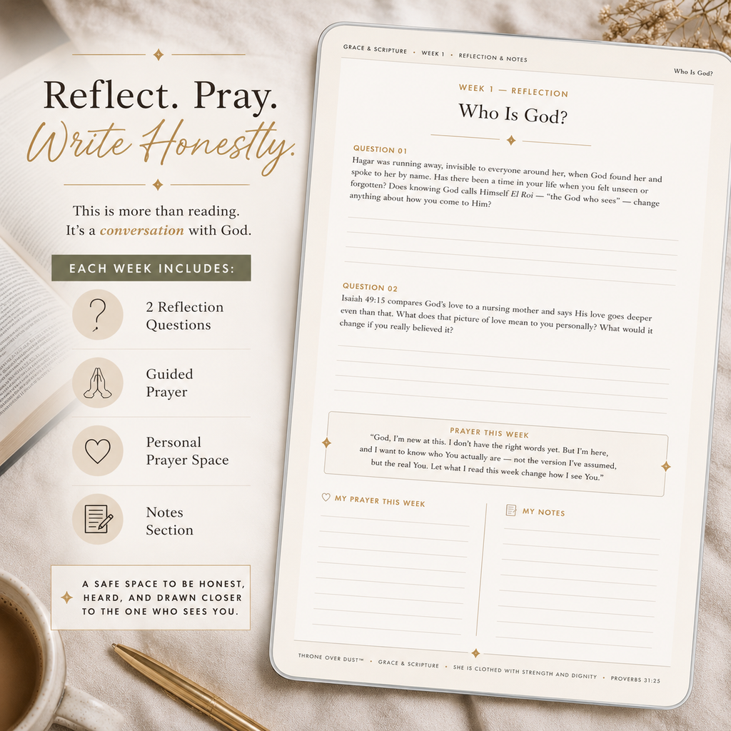 Grace and Scripture Women’s 4 week Bible Study printable