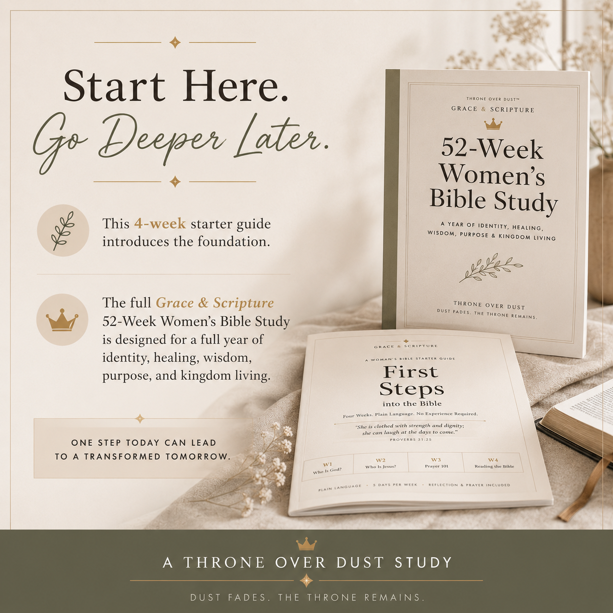 Grace and Scripture Women’s 4 week Bible Study printable