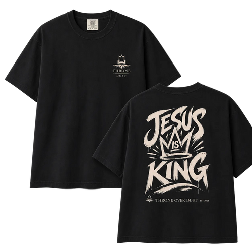 Jesus Is King — Heavyweight Tee