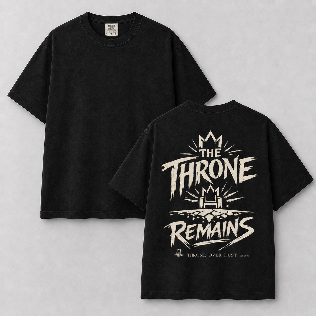 The Throne Remains — Heavyweight Tee