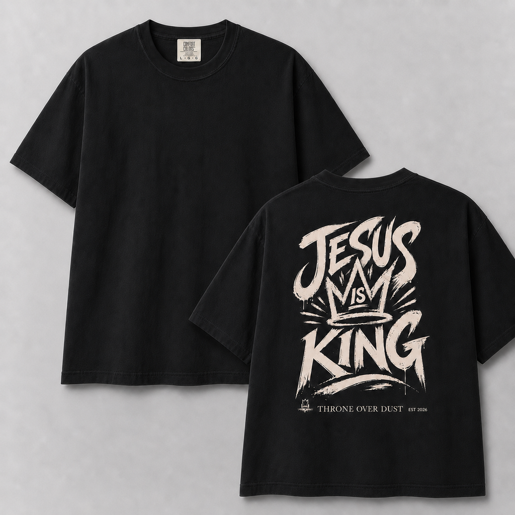 Jesus Is King — Heavyweight Tee