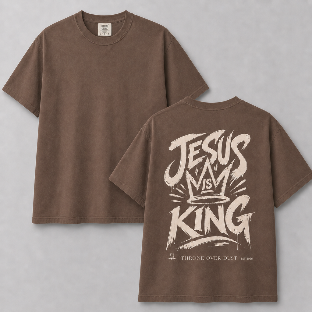 Jesus Is King — Heavyweight Tee