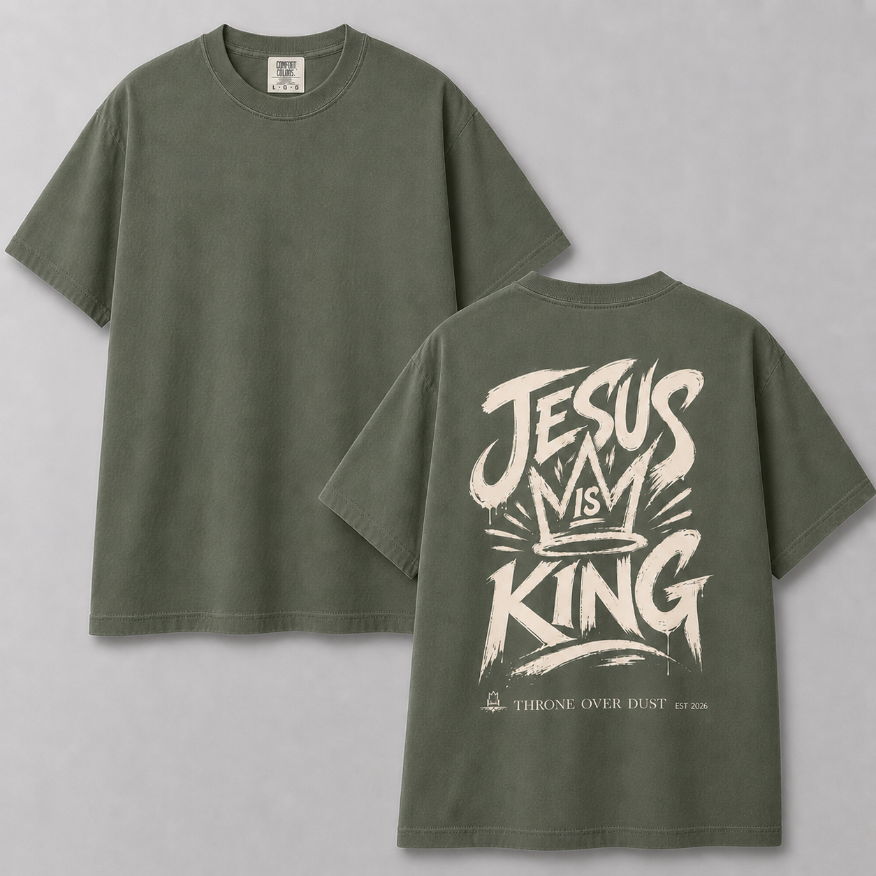 Jesus Is King — Heavyweight Tee