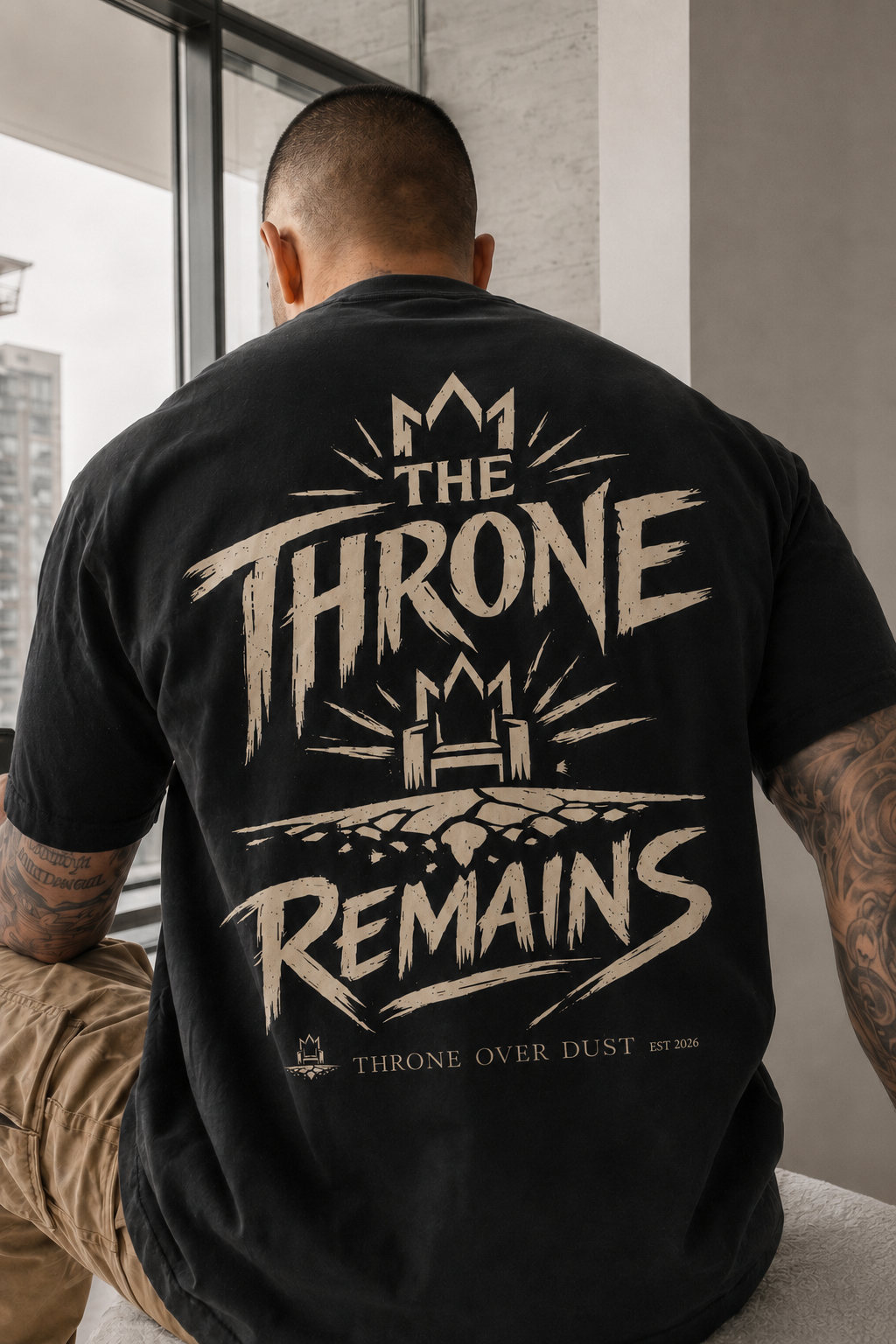 The Throne Remains — Heavyweight Tee