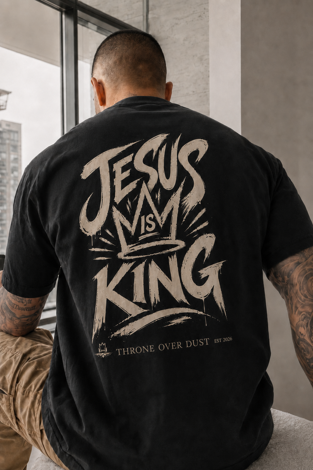 Jesus Is King — Heavyweight Tee