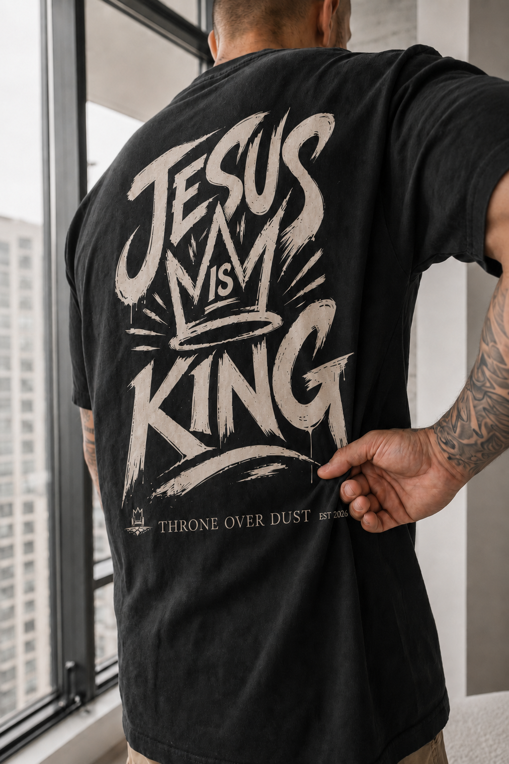 Jesus Is King — Heavyweight Tee