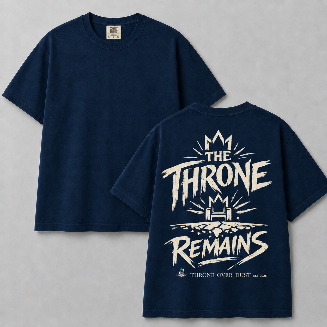 The Throne Remains — Heavyweight Tee