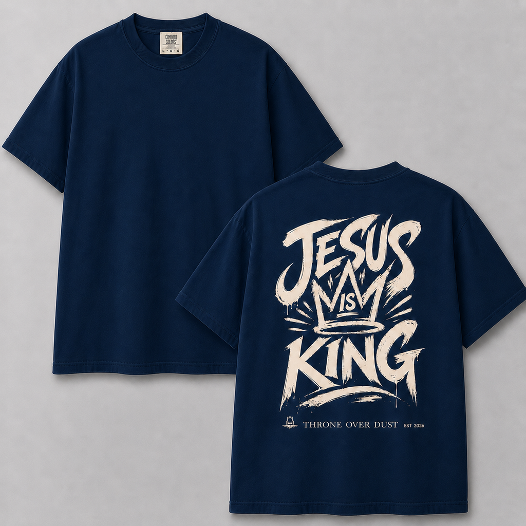 Jesus Is King — Heavyweight Tee